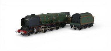 Wrenn OO/HO gauge W2228 4-6-2 City Class City of Birmingham BR green 46235, boxed.