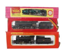 Hornby Railways OO gauge R.857 2-6-0 Ivatt Class 2 BR black 46400, R150 4-6-0 Class B12 NE black
