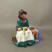 Royal Doulton character figure Silks and Ribbons HN2017.