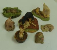John Beswick, Studio Sculptures to include The Beatrix Potter Series, Timmy Willy and Yock Yock, The