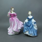Royal Doulton figurine Lauren HN3975, together with Hilary HN2335 (2).