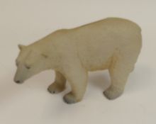 Wade, World of Survival Series model of a Polar Bear. (H: 12.5cm)