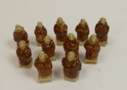 A collection of Wade KP Friars. (11)