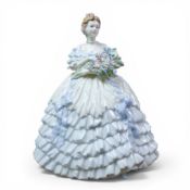 Coalport Figurine 'Iris' from The Four Flowers Collection.