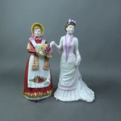 Two Royal Doulton figurines, Stephanie HN3759 and Old Country Roses HN3692 (2).