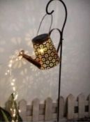 Resin watering can garden solar lights quantity of 36 (36).