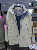 Mens waterproof Barbour Coat. Size M