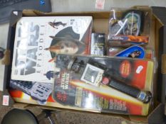 Star Wars interest items; Star Wars Episode 1 Electronic Galactic Chess game together with