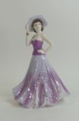 Coalport, Ladies of Fashion, Carol, figure of the year 2005, limited edition no.391 of 5000. (H: