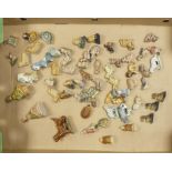 Wade whimsies to include various dogs, cats, monkey's, elephant, horse, Red Riding Hood, Pied Piper,