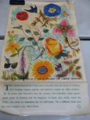Vintage reproduction London Transport poster, rolled and a single fold, size 101cm x 63cm.