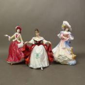 Royal Doulton lady figurines to include Lady Doulton 1996, Katherine HN3708, signed by Michael