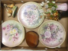 Twelve W.S. George 'Symphony of Shimmering Beauty' collector plates designed by Lena Liu, Royal