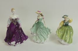 Royal Doulton Lady Figurines to include:- Buttercup HN2309, Classics 'True Love' HN4621, Best Wishes