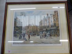 Framed and mounted limited edition print 'Time To Remember' by Anthony Forster. Pencil signed to