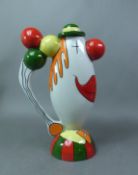 Lorna Bailey limited edition 'The Clown Teapot', no. 6/50, with certificate, height 26cm.