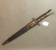 Victorian Wilkinson of London WD pattern 49 Bayonet in scabbard