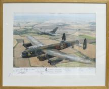 A Place in History, 617 Squadron, photographed by aviation photographer Jim Dooley, framed limited