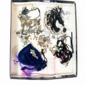 A collection of quality costume jewellery, including Maria Calderara earrings, Lotta Djossou Paris