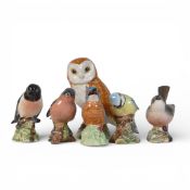 Beswick birds to include Owl 2026, Kingfisher, Whitethroat 2106, Chaffinch 991, Stonechat 2274 and