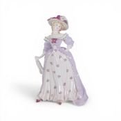 Coalport lady figure, Femmes Fatales, Mrs Fitzherbert, the beautiful secret bride of King George IV,