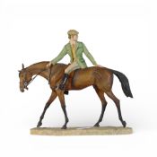 Border Fine Arts, Riding Out, model no. L81 by David Geenty, limited edition no.697 of 750. (H: