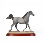 Border Fine Arts, Arab Stallion, model no. A0731 by Anne Wall. (H: 18.5cm)