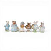 Beatrix Potter BP3b Character Figure to include:- Ribby, Little Pig Robinson, Goody Tiptoes, Aunt