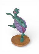 Classics Walt Disney The Little Mermaid Collection, 'Twistin Turtle' Turtle. H:-14cm. Complete