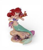 Classics Walt Disney The Little Mermaid Collection, 'Seahorse Surprise' Ariel. H:-17cm. Complete