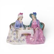 Royal Doulton character figure, Afternoon Tea HN1747. (H: 14cm)