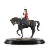 HRH Queen Elizabeth II on Horseback Country Artists Trooping the Colour Figure: Limited Edition