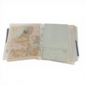 Third Reich WWII era ephemera (mainly) documents, postmarks, stamps & postal history, SS Waffen
