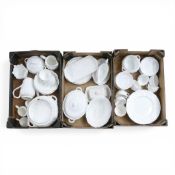 A collection of Coalport/Wedgwood Countryware tea and dinner ware, to include tea trios, large