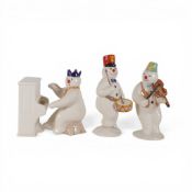 Royal Doulton, The Snowman gift collection to include The Violinist DS11, Pianist DS12, Piano DS13