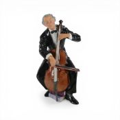 Royal Doulton character figure The Cellist HN2226, h.21cm.