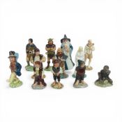 A collection of Royal Doulton Middle Earth figurines to include Tom Bombadil HN2924, Samwise HN2925,