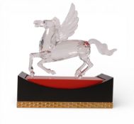 Swarovski 1998 annual edition 'Fabulous Creatures' The Pegasus complimented with coloured crystal