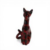 Anita Harris Large Hot Coals Model Of Cleopatra The Cat, H38cm.