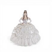 Royal Staffordshire/Compton & Woodhouse figurine, Gypsy Bride Butterflies (Brunette edition), 109/