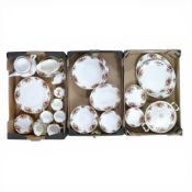 Royal Albert Old Country Roses part tea and dinner set to include tea pot, milk jug, sugar bowl,