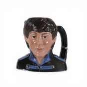 Royal Doulton prototype intermediate character jug Paul McCartney, in a different colourway with