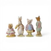Beatrix Potter Character Figures to include:- Royal Albert Foxy Whiskered Gentleman, The Old Woman