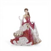 Royal Staffordshire for Compton & Woodhouse figurine 'Scarlett' limited edition no. 69/599, height