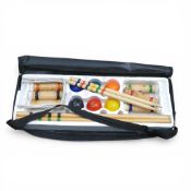 Complete Croquet set, housed in a handy carry bag.