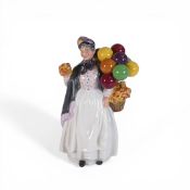 Royal Doulton character figure Biddy Penny Farthing HN1843.