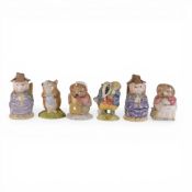 Beswick Beatrix Potter figures, And the Pig had none x 2, Timmy Willie Fetching Milk, Tommy Brock,