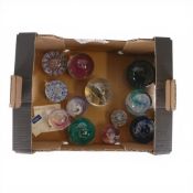 Caithness glass decorative paperweights including Miniature Millennium by Helen MacDonald, with