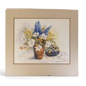 Doris BROWN (local artist, 1933 - 2023) Stoke-on-Trent presenting an unframed water colour of a