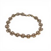 9c gold bracelet, 7.8g.